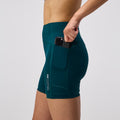 Thumbnail of Stamina™ High Waist 5" Women's Compression Shorts - Pine