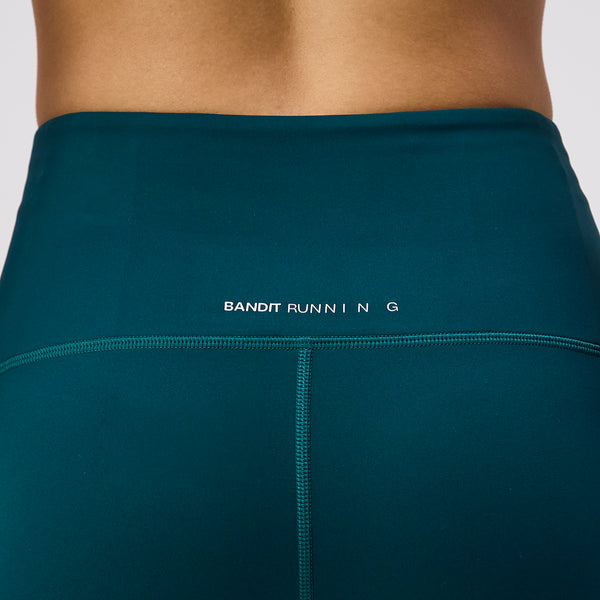 Stamina™ High Waist 5" Women's Compression Shorts - Pine