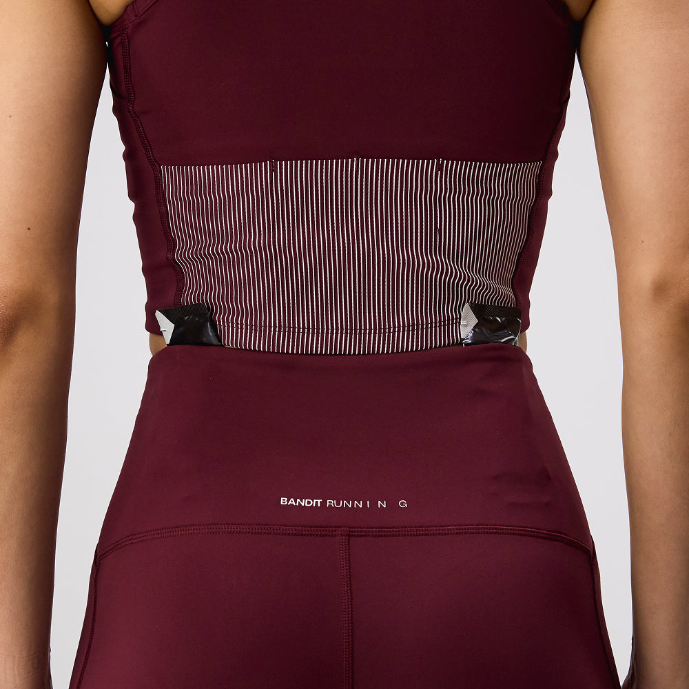 Stamina™ High Waist 5" Women's Compression Shorts - Port
