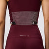 Stamina™ High Waist 5" Women's Compression Shorts - Port