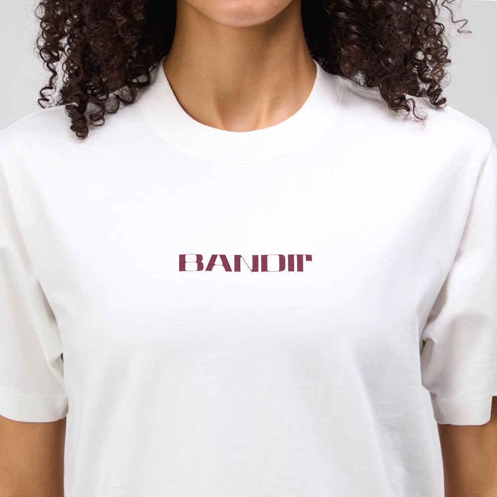 "Landscape" Cotton Tee, Unisex - White