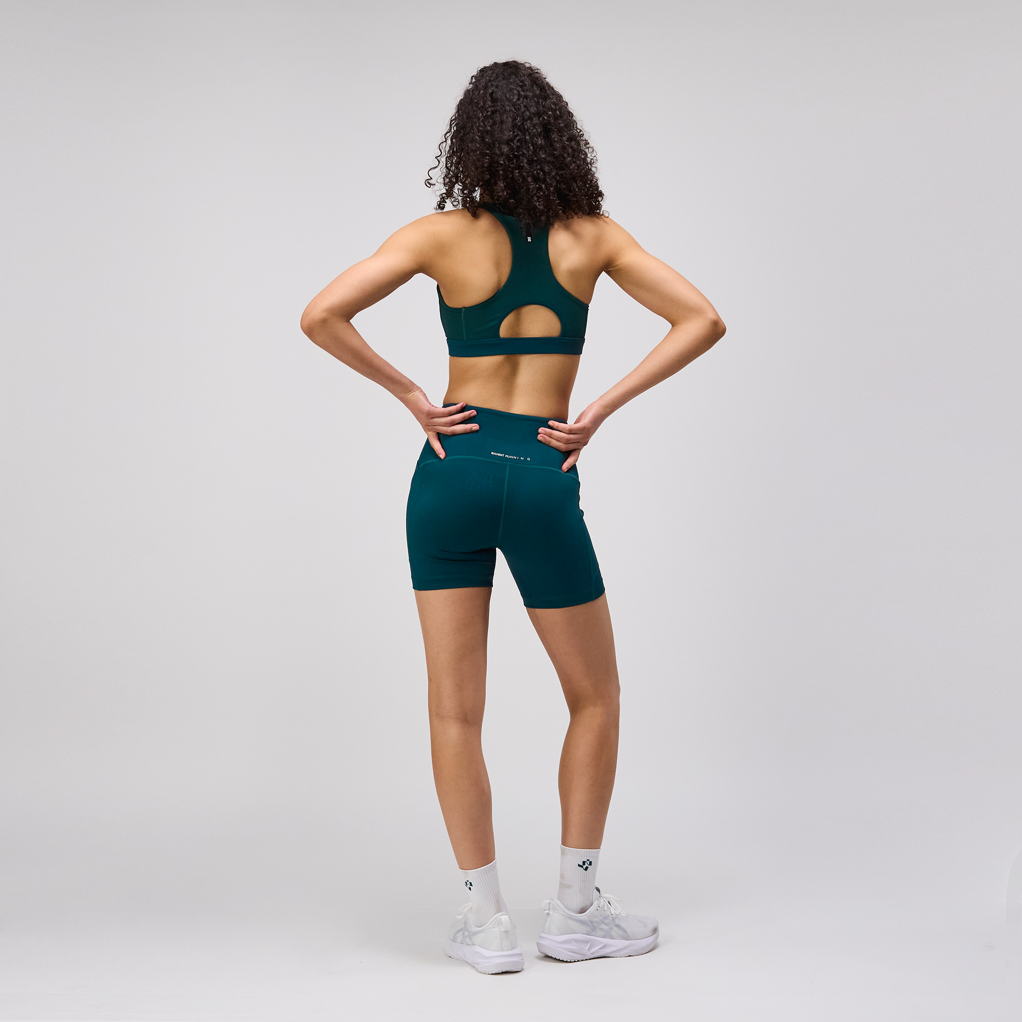 Cadence™ Scoop Neck Run Bra - Pine