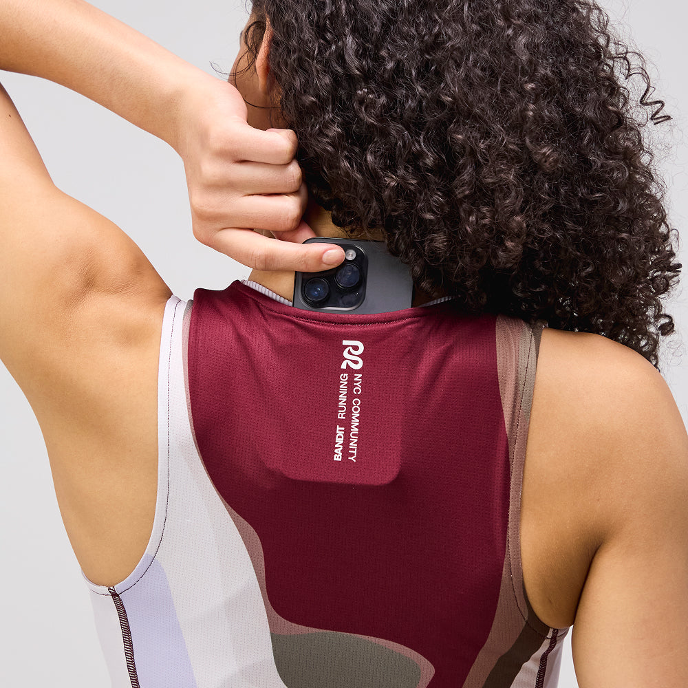 Ares Flex™ Zip Front Race Crop - Landscape Print