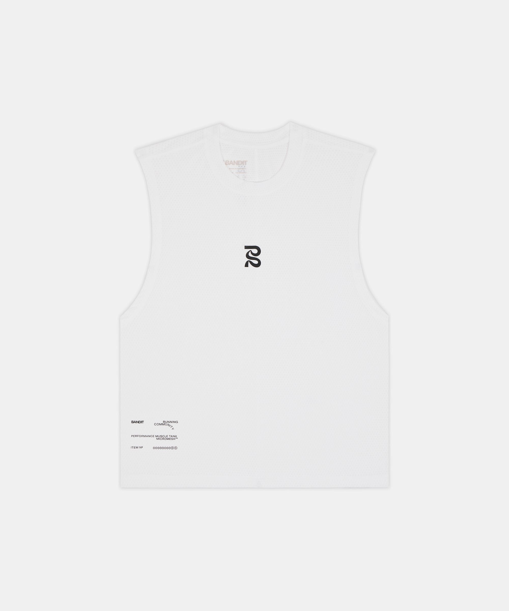 Women's Micromesh™ Run Tank - White