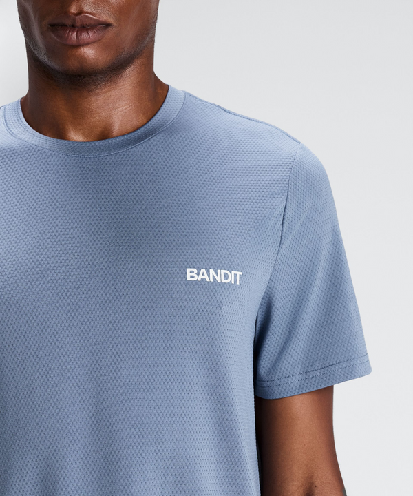 Men's Micromesh™ Run Tee - Steel Horizon