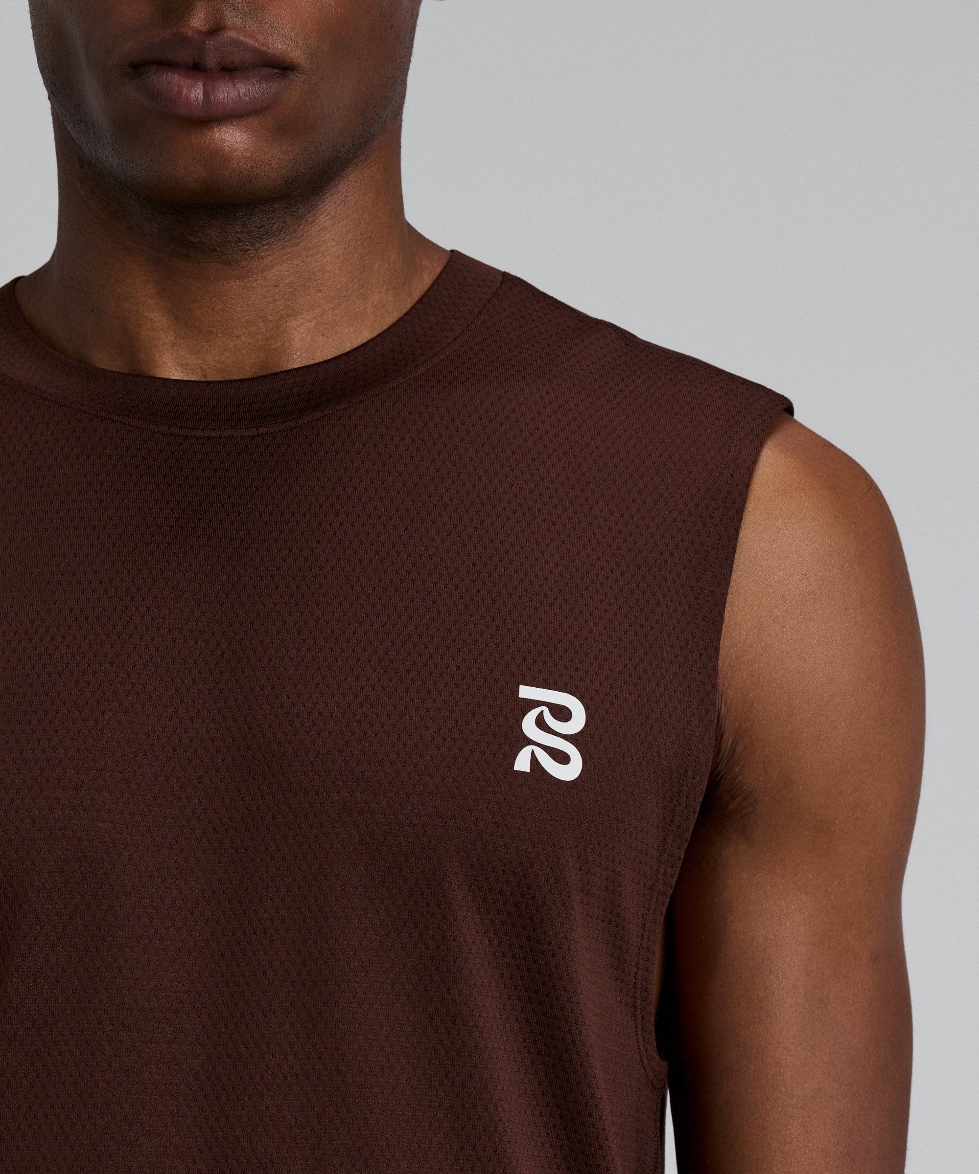 Men's Micromesh™ Run Tank - Cacao
