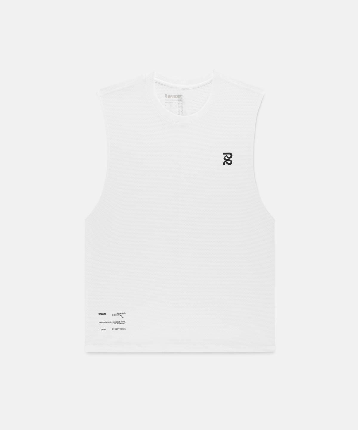 Men's Micromesh™ Run Tank - White
