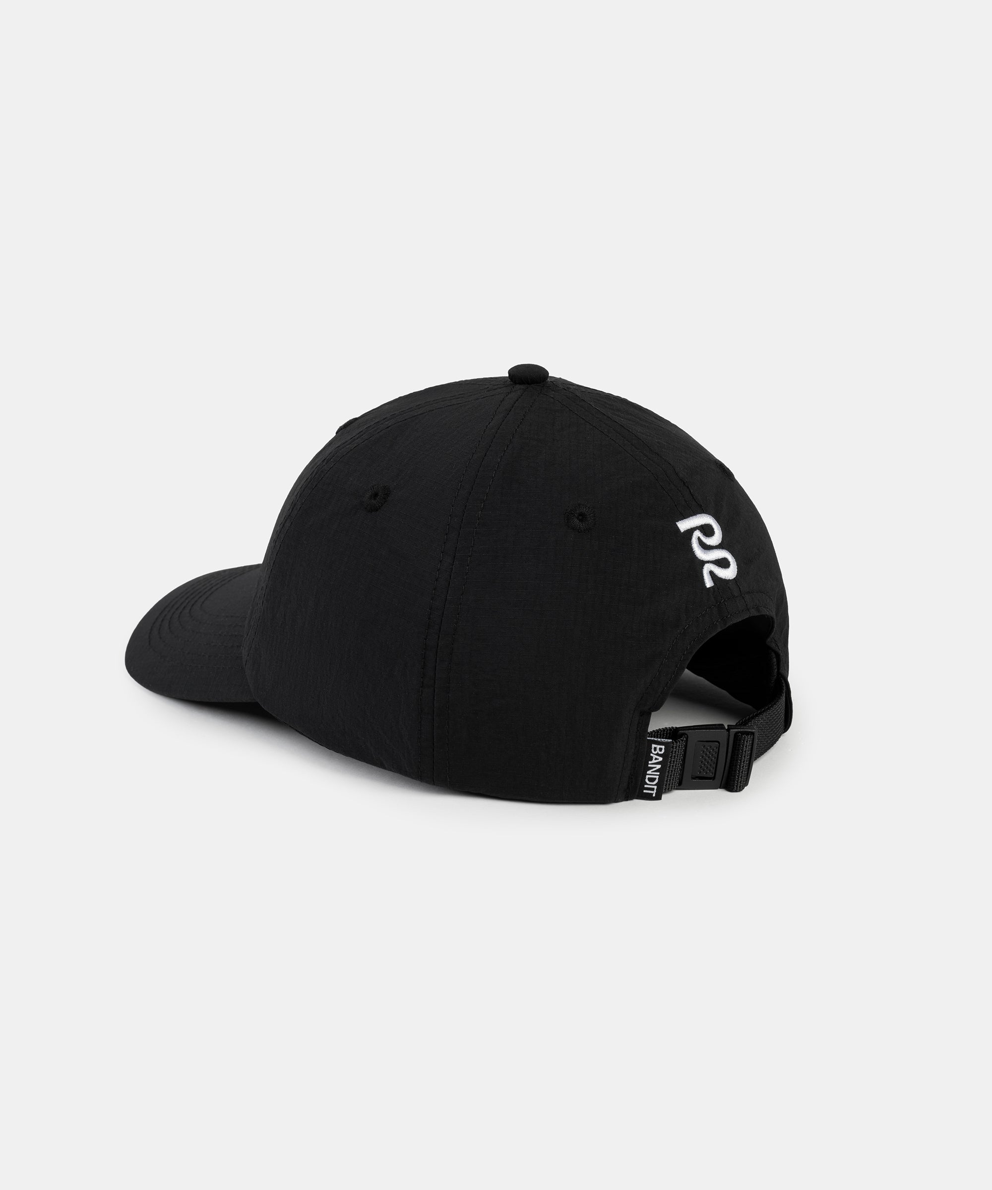 "Bandit" Nylon Dad Hat - Black