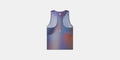Thumbnail of Drift™ Mirage Racing Singlet - Deep Peri Blue with Rust Gradient