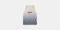 Thumbnail of Drift™ Mosaic Racing Singlet - Black with Chalk