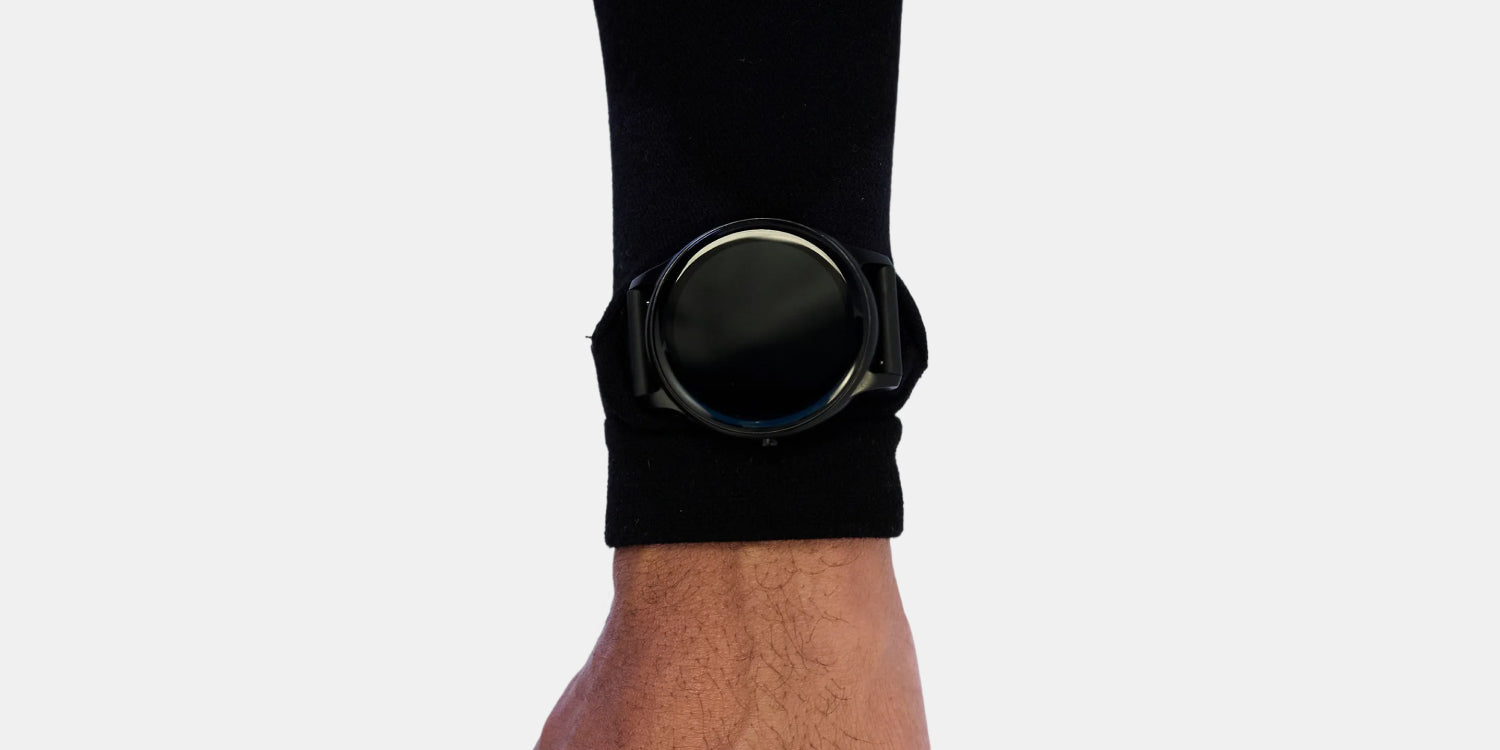 Seamless Merino Compression Sleeves - Black