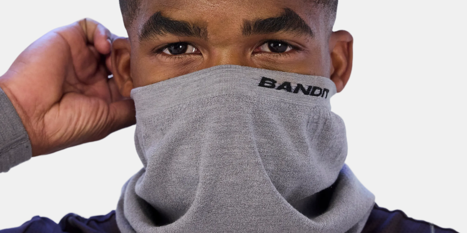 Seamless Merino Neck Gaiter - Haze