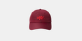 Thumbnail of Nylon "Sunburst" Dad Hat - Fig / Intense Red