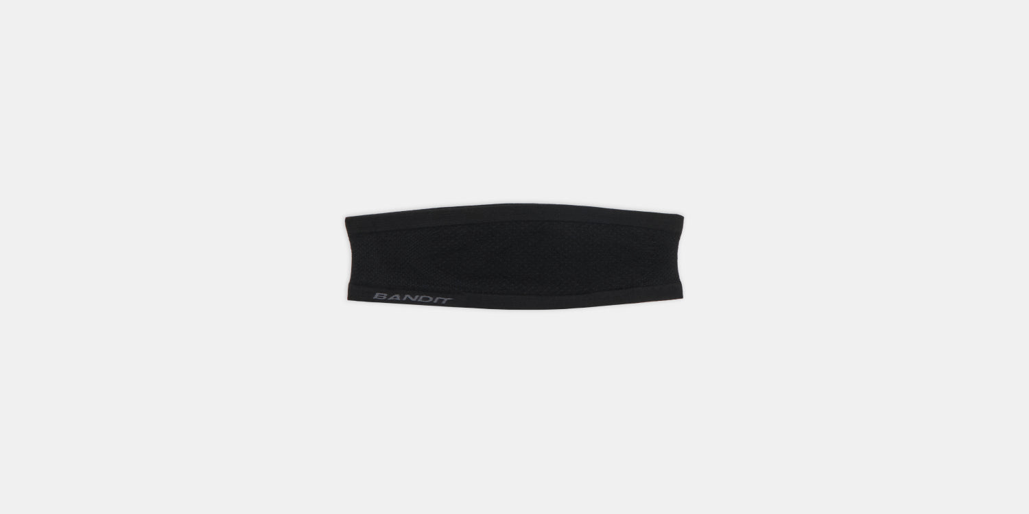 Seamless Merino Headband - Black