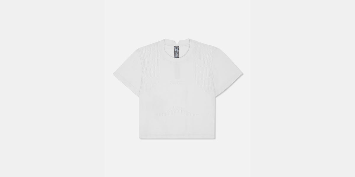 Women's Mercury Seamless™ Crop Tee - White
