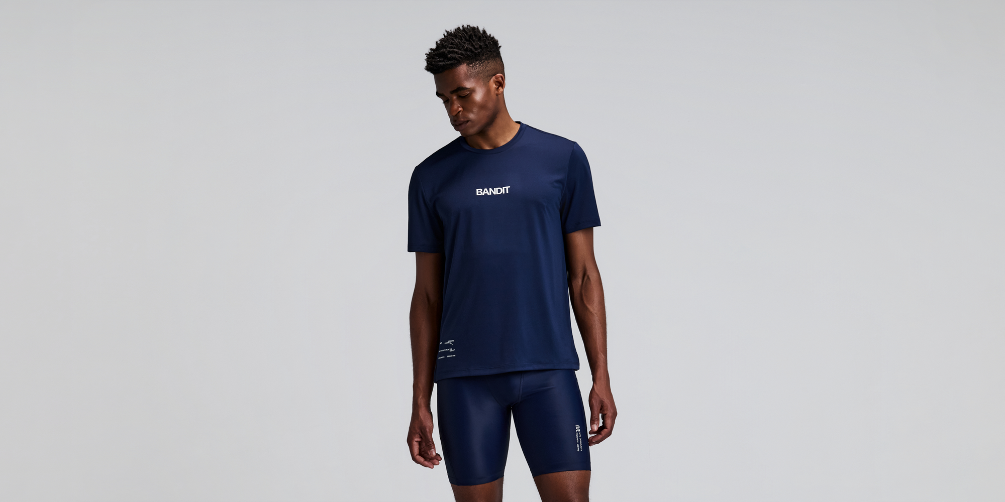 Drift™ Men's Performance Run Tee - NY Navy | Bandit Running