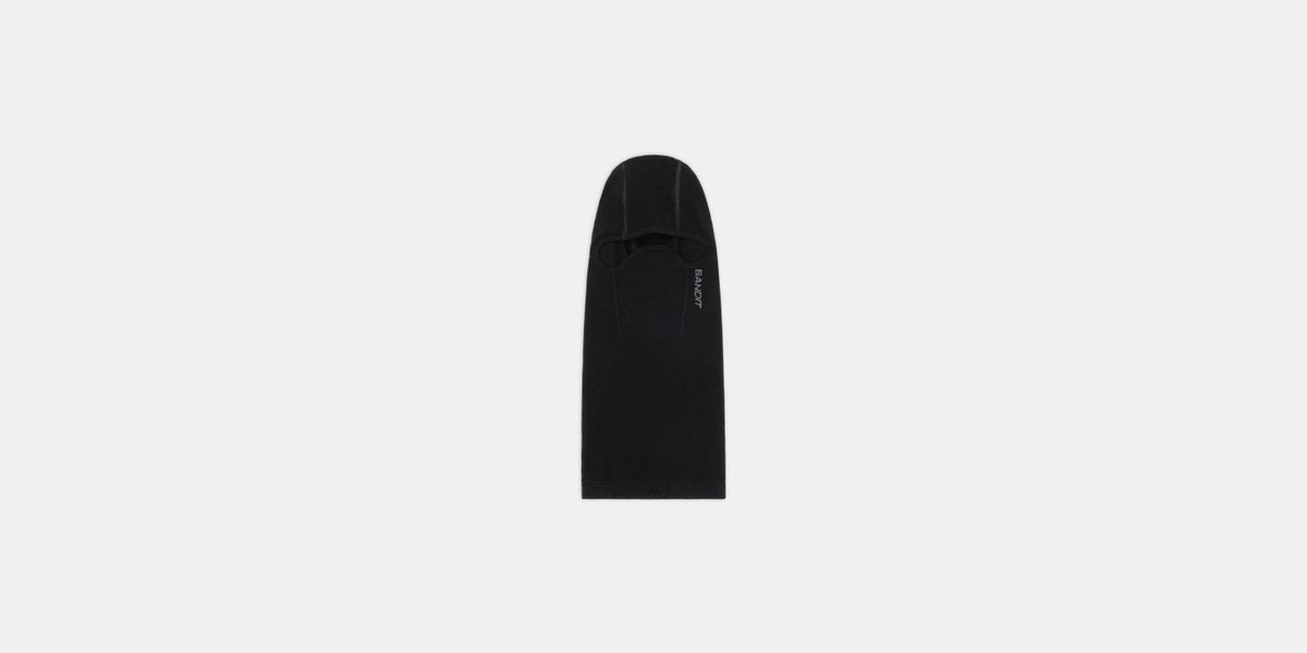 Seamless Merino Balaclava - Black