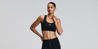 Thumbnail of Women's Stamina™ Scoop Neck Run Bra - Black