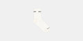 Thumbnail of Merino Wool Run Socks - White / Black (2 Pack)