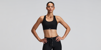 Thumbnail of Women's Cadence™ Scoop Neck Run Bra - Black