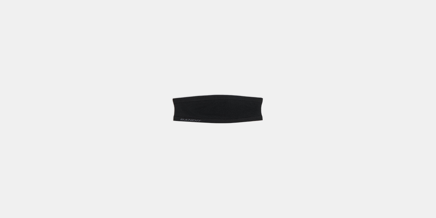 Seamless Merino Headband - Black