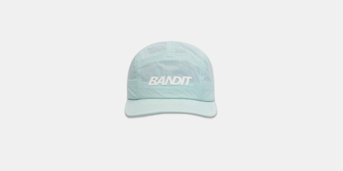 Bandit Speed Nylon Run Hat - Minty Blue
