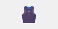 Thumbnail of Stamina™ Lyra Race Crop - Deep Peri Blue with Rust