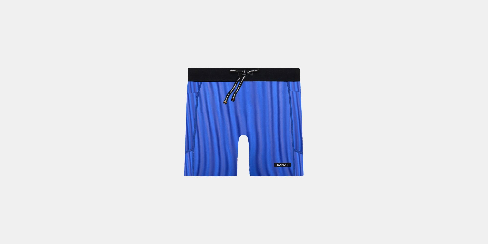 Striped Cadence™ 5" Compression - Deep Peri Blue with Rust