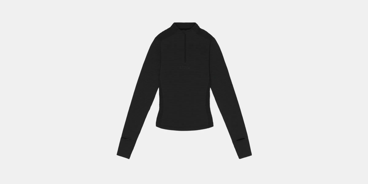 Women's CaldoGrid™ Quarter Zip - Black