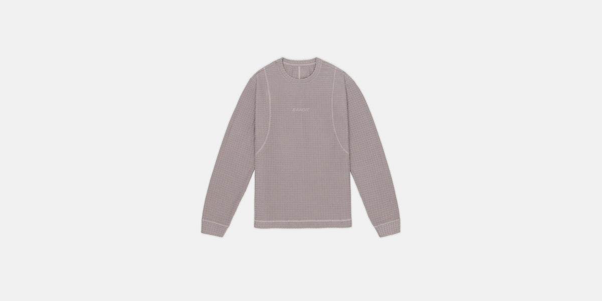 Men's MacroSoft Grid™ Pullover - Zinc