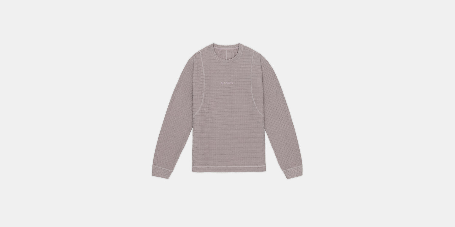 Men's MacroSoft Grid™ Pullover - Zinc