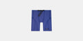 Thumbnail of Striped Cadence™ 7 Pocket Quarter Tights - Deep Peri Blue with Rust