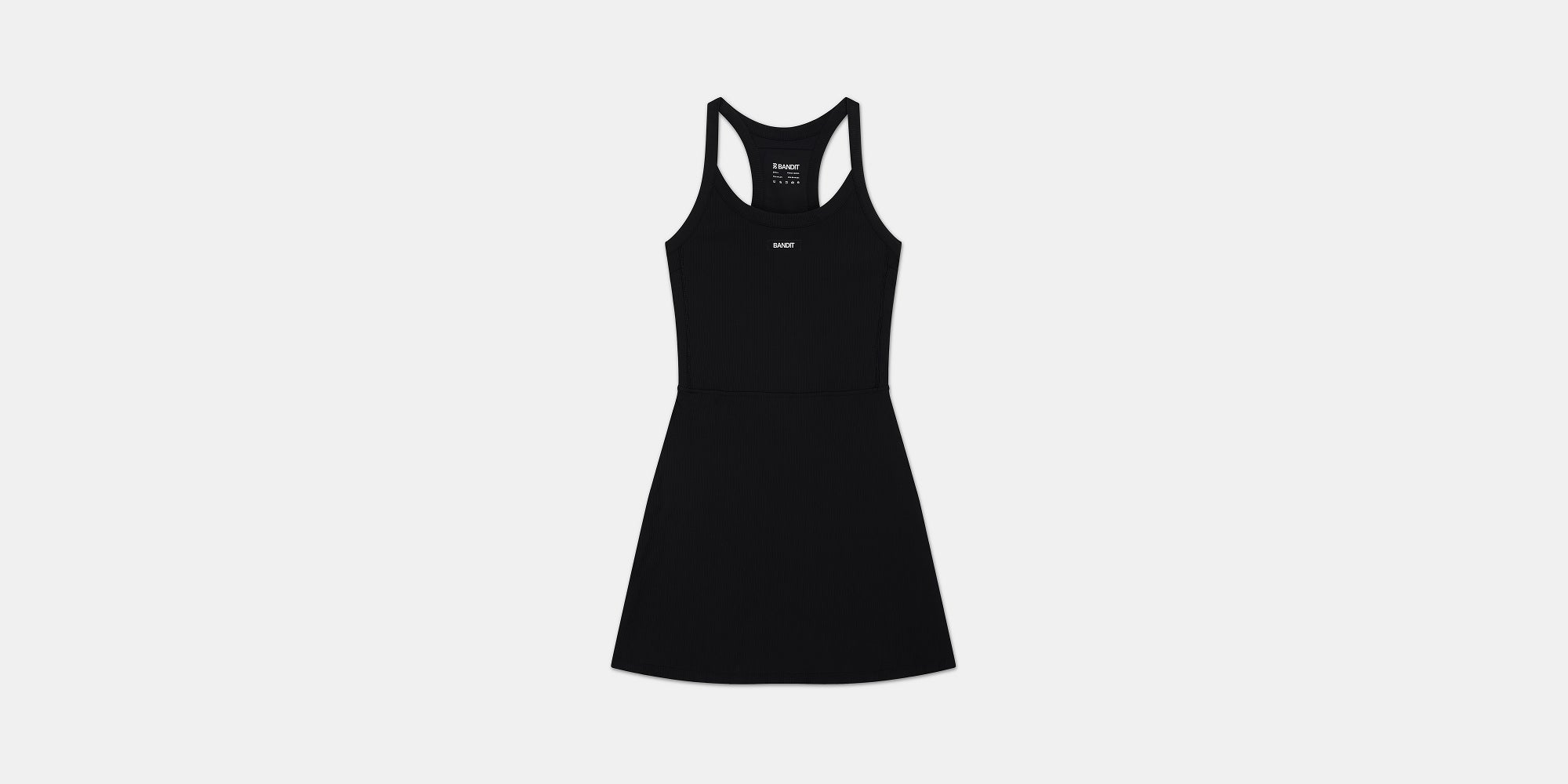 Cadence™ Scoop Neck Run Dress - Black