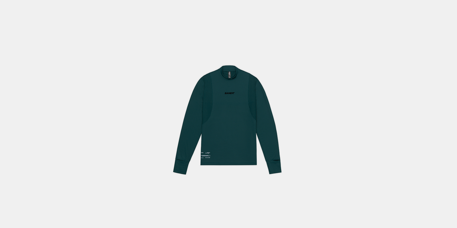 Men's AuraGrid™ Mockneck Long Sleeve - Storm