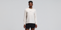 Thumbnail of Unisex Micromesh™ Long Sleeve Performance Tee - Champagne