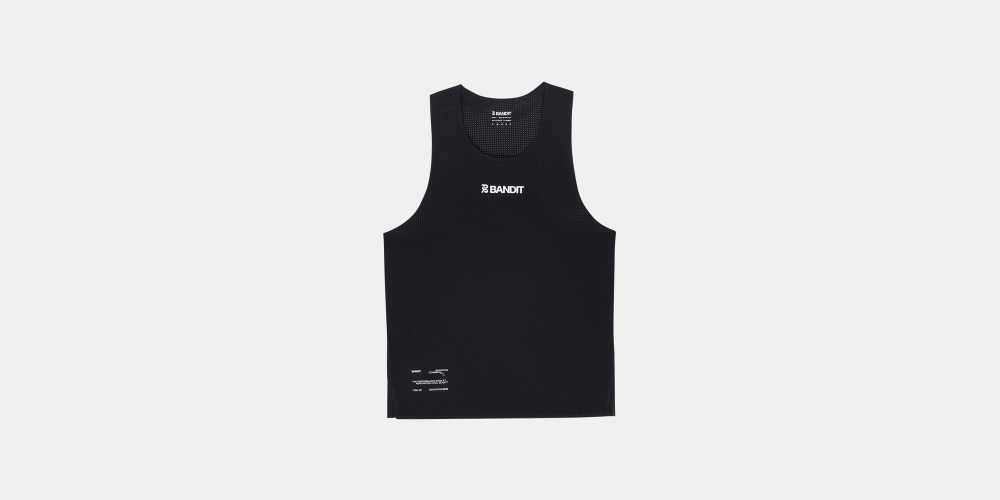 Vento™ Performance Singlet - Black