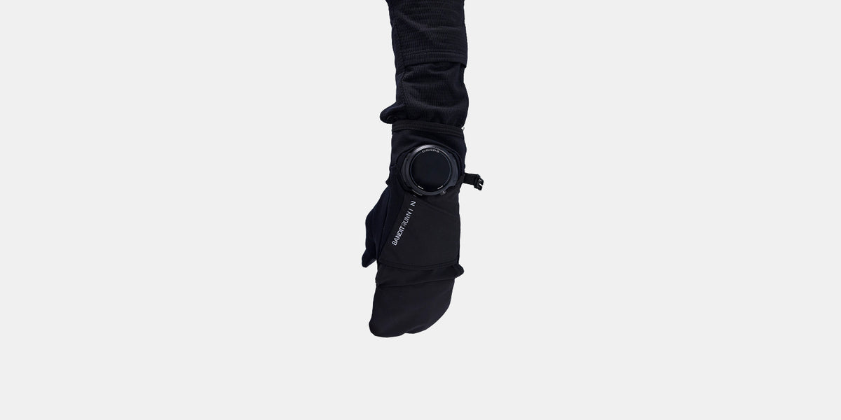 Reflecto Hatch Windproof Mittens - Black