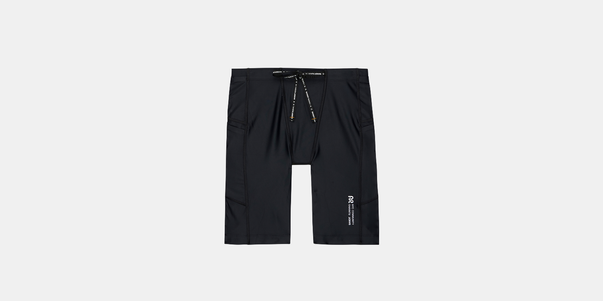 KnuthMarf layered half pants ブラック XS layered half pants(unisex)/black | KNUTH MARF