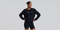 Thumbnail of Unisex Micromesh™ Long Sleeve Performance Tee - Black