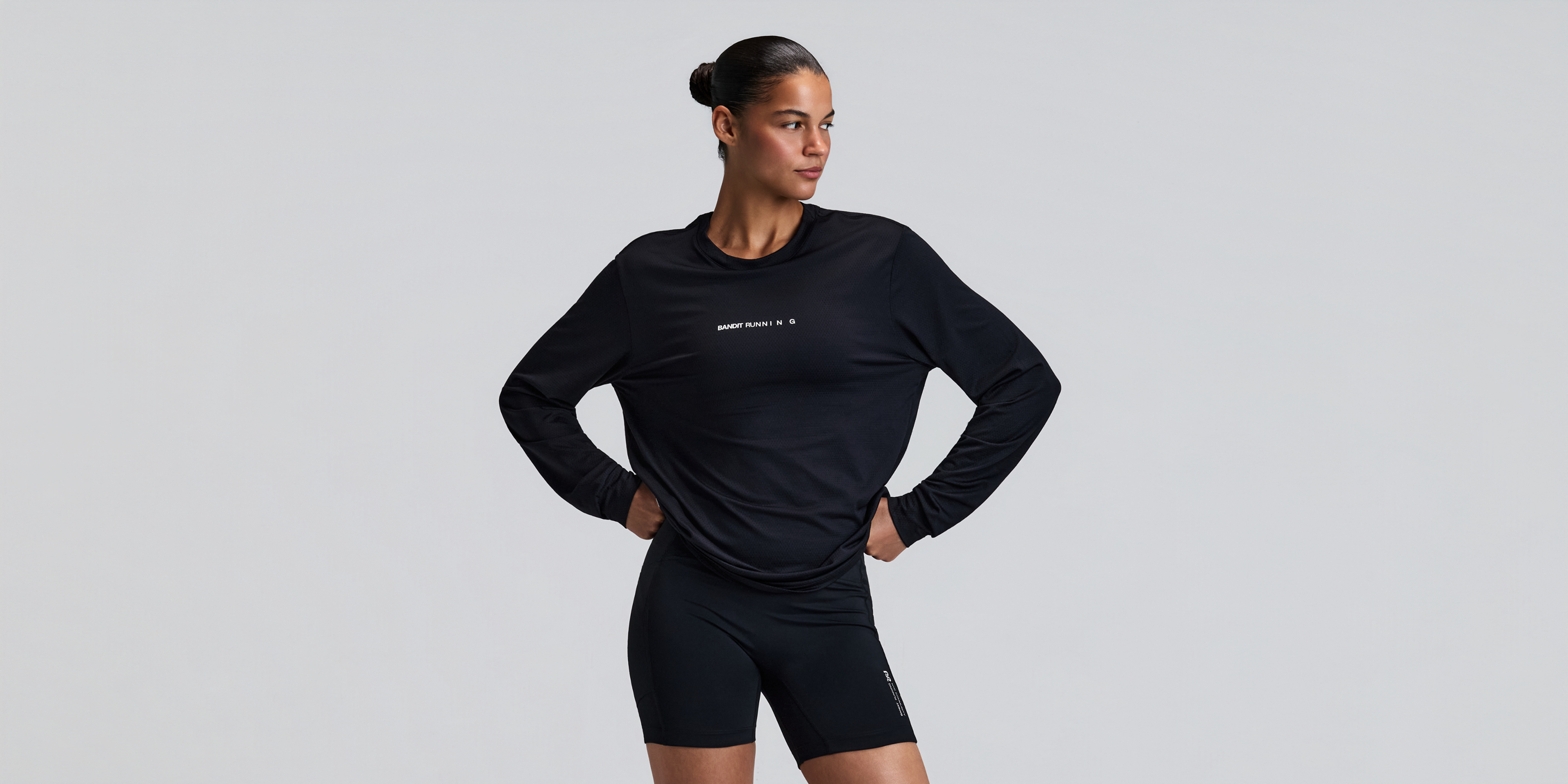Unisex Micromesh™ Long Sleeve Performance Tee - Black
