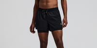 Thumbnail of Men's Vento™ 2-In-1 Run Short - Black