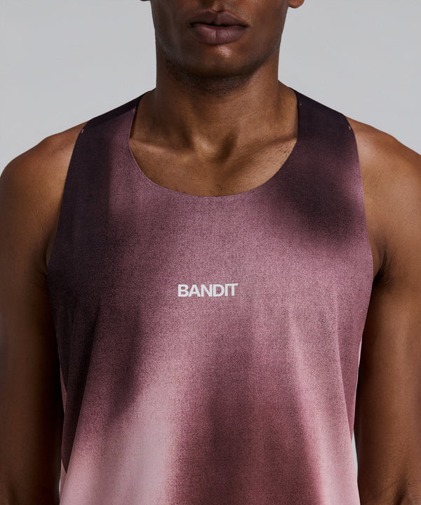 Men's Specter™ Shorty Race Singlet - Flow State Mahogany Multi