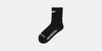 Thumbnail of Lite Run™ Spring Motif Quarter Socks - Black / White