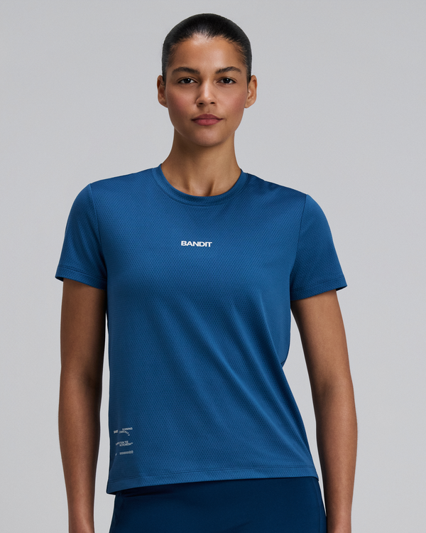 Women's Micromesh™ Run Tee - Aegean