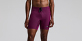 Thumbnail of Men's Striped Cadence™ Quarter Tights - Espresso / Azalea