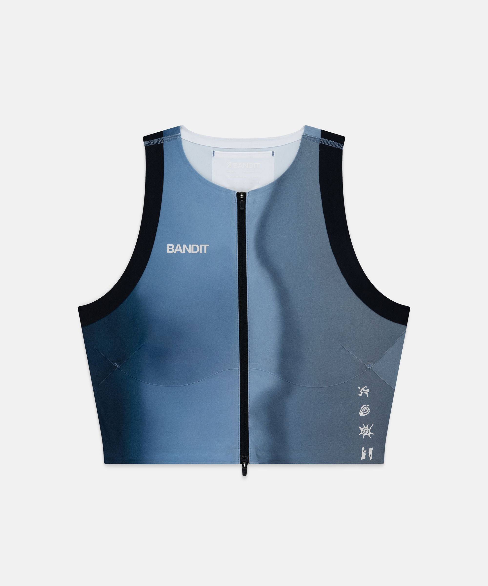 Women's Adapto™ Distance Race Top - Salt Stain Ink Blue