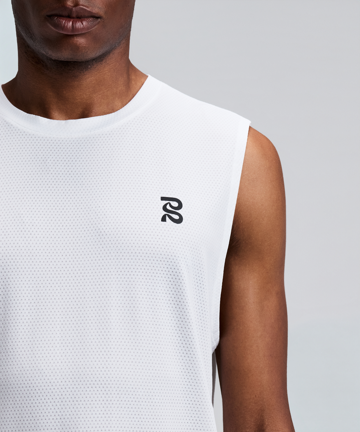 Men's Micromesh™ Run Tank - White