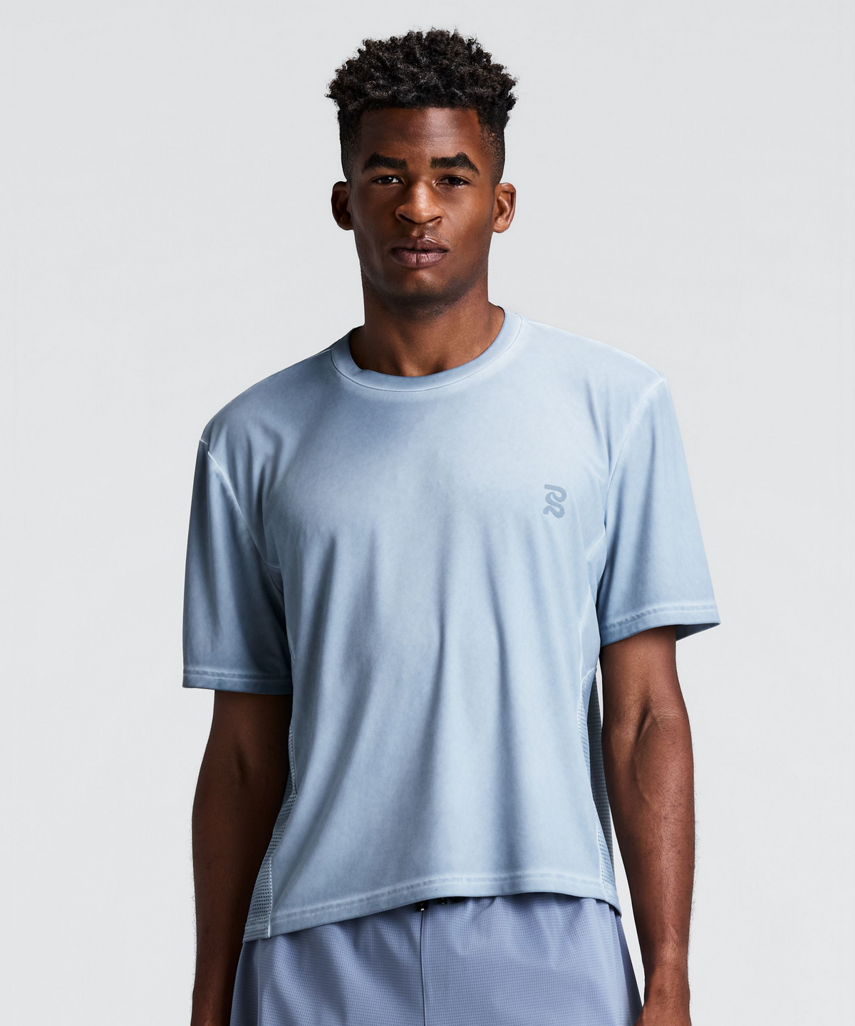 Men's FrioSoft™ Perforated Box Tee - Pavilion Blue