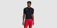 Thumbnail of Men's GeoMesh™ 2-Way Zip Race Top - Black