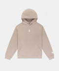 Thumbnail of The Cotton Fleece Abstract Thinker Hoodie - Unisex, Stone